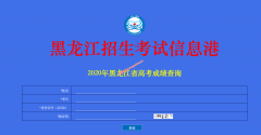 2020年黑龙江高考成绩查询入口（黑龙江招生考试信息网）