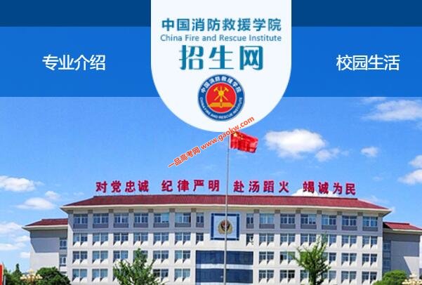 中国消防救援学院录取分数线